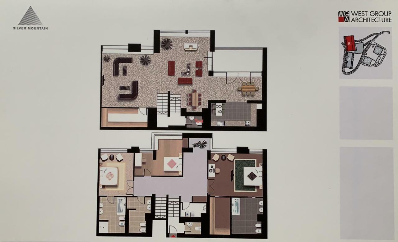 A50 Cape Town Penthouse - Silver Mountain Poiana Brasov Buitenkant foto